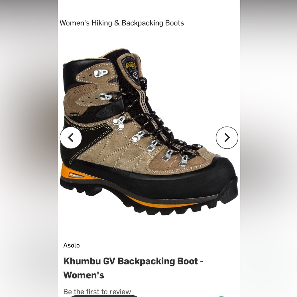 Asolo women’s 6.5 KHUMBU GV boot